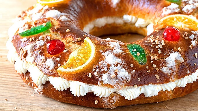 Receta de roscón de reyes