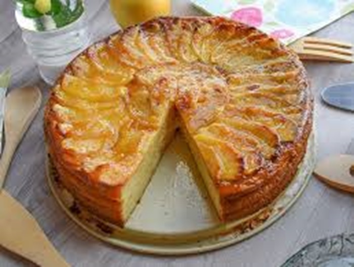 Receta Torta de Manzana y Queso