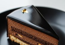 Entremet de chocolate café y avellanas Entremet de chocolate, café y avellana