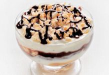Mousse de quinua y guanábana Mousse de quinua y guanábana