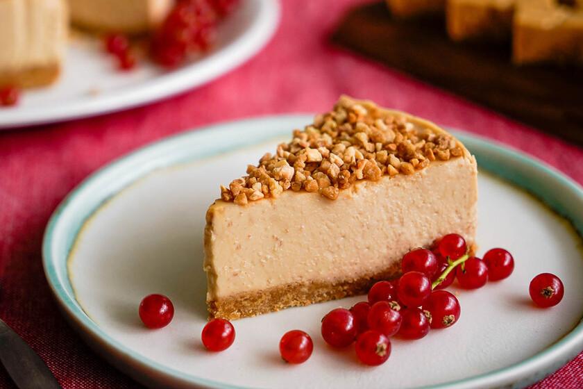 Tarta de turrón navideño